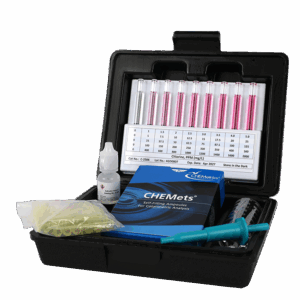 Chlorine (free & total) — CHEMets Visual  Test Kit