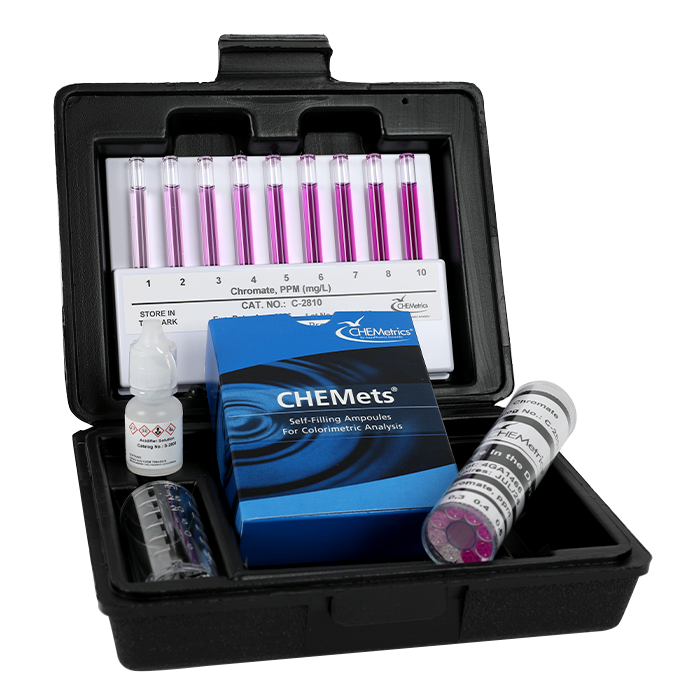 Chromate (hexavalent) — CHEMets Visual Kit