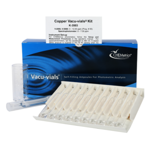Copper (soluble) — Vacu-vials Instrumental Kit