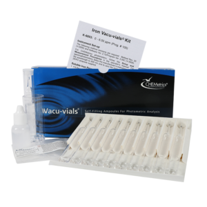 Iron (total & soluble) — Vacu-vials Instrumental Kit
