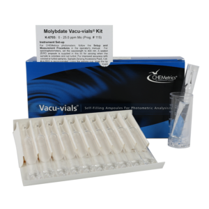 Molybdate — Vacu-vials Instrumental Kit