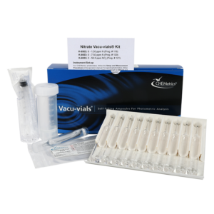 Nitrate Test Kit — Vacu-vials Instrumental Kit