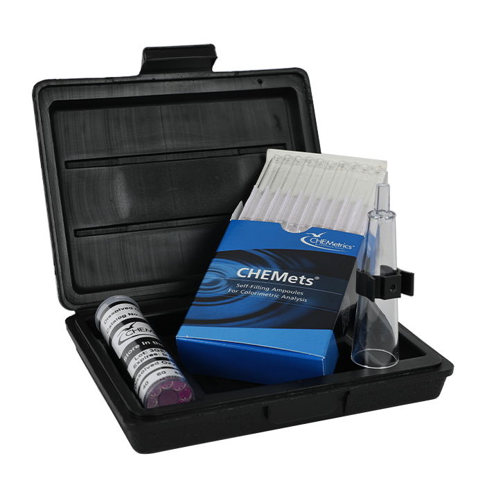 Oxygen, dissolved — CHEMets Visual Kit