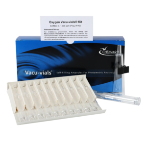 Oxygen, dissolved — Vacu-vials Instrumental Kit