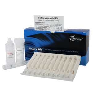 Sulfate — Vacu-vials Instrumental Kit