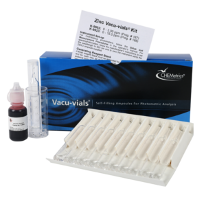 Zinc — Vacu-vials Instrumental Kit