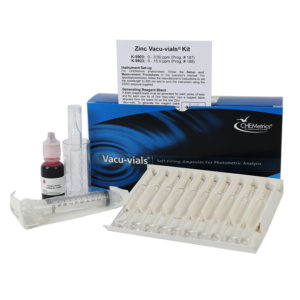 Zinc — Vacu-vials Instrumental Kit