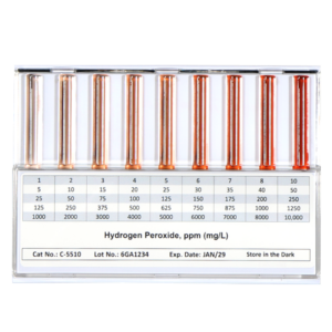 Flat Hydrogen Peroxide Comparator